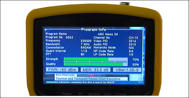 SatKing SK-7000 High Definition Terrestrial TV Meter
